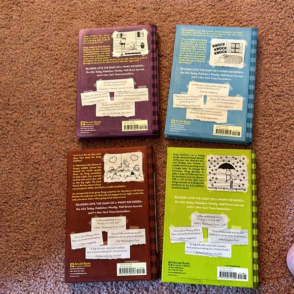Diary of a Wimpy Kid Hardcover Bundle #5-8 - Picture 2 of 6